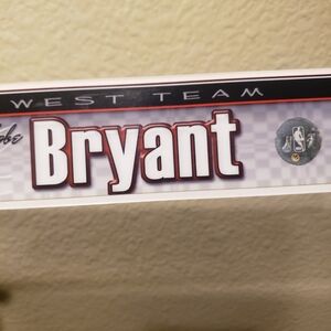 Bryant West Team Locker Tag